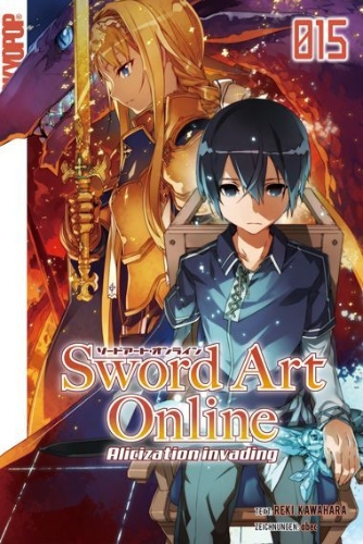 Buchcover und Innenansicht für das Buch: Sword Art Online - Novel 15