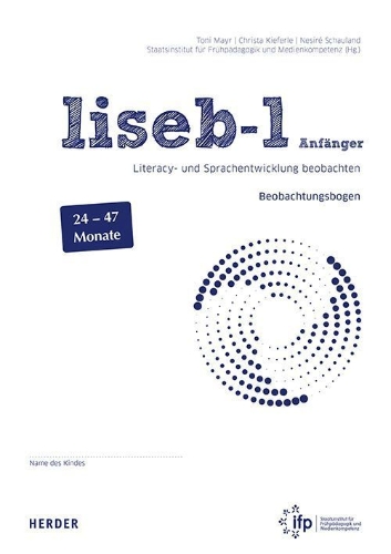 Buchcover und Innenansicht für das Buch: liseb-1. Literacy- und Sprachentwicklung beobachten -  Anfänger