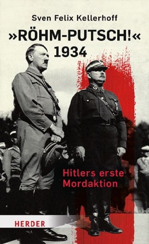 Buchcover und Innenansicht für das Buch: "Röhm-Putsch!" 1934