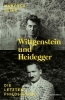 Buchcover und Innenansicht für das Buch: Wittgenstein und Heidegger