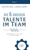 Buchcover und Innenansicht für das Buch: Die 6 großen Talente im Team