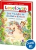 Buchcover und Innenansicht für das Buch: Leselöwen 1. Klasse - Eine Freundin für das kleine Einhorn