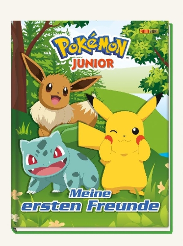 Buchcover und Innenansicht für das Buch: Pokémon: Meine ersten Freunde