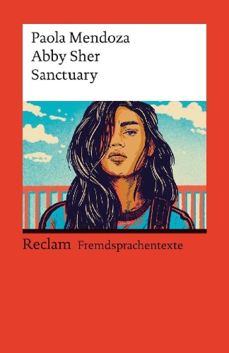 Buchcover und Innenansicht für das Buch: Sanctuary. Englischer Text mit deutschen Worterklärungen. Niveau B1-B2 (GER)