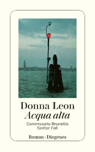 Buchcover und Innenansicht für das Buch: Acqua alta