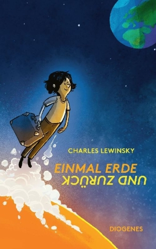 Buchcover und Innenansicht für das Buch: Einmal Erde und zurück