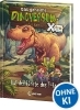 Buchcover und Innenansicht für das Buch: Das geheime Dinoversum Xtra - Auf der Fährte des T-Rex