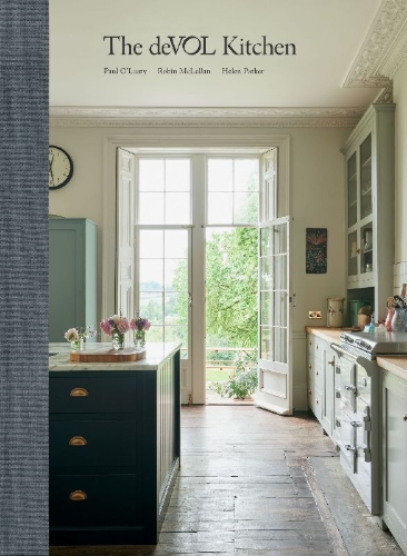 Buchcover und Innenansicht für das Buch: The deVOL Kitchen