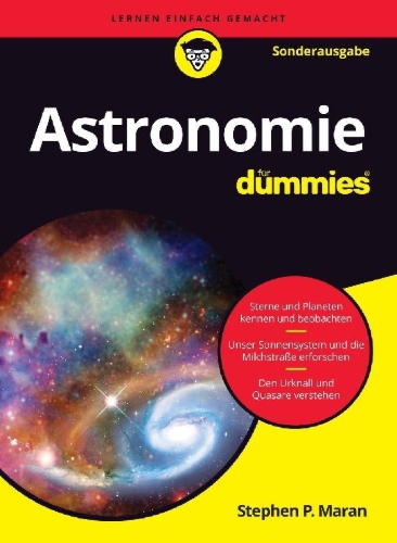 Buchcover und Innenansicht für das Buch: Astronomie für Dummies