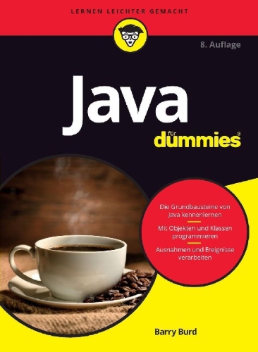 Buchcover und Innenansicht für das Buch: Java für Dummies