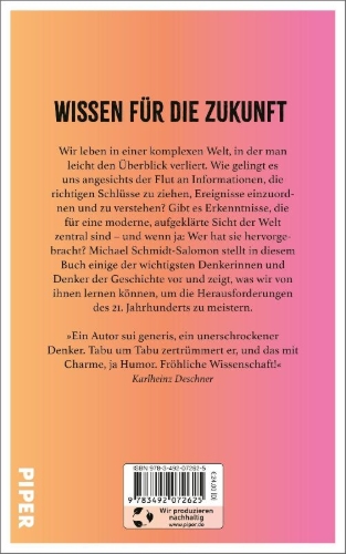 Buchcover und Innenansicht für das Buch: Die Evolution des Denkens