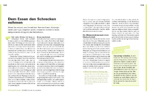 Buchcover und Innenansicht für das Buch: Hilfe bei Magersucht & Bulimie
