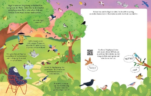 Buchcover und Innenansicht für das Buch: Achtsamkeit zum Mitmachen: Natur