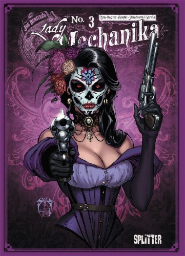 Buchcover und Innenansicht für das Buch: Lady Mechanika Collector's Edition 3