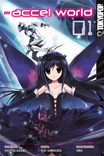 Buchcover und Innenansicht für das Buch: Accel World 01