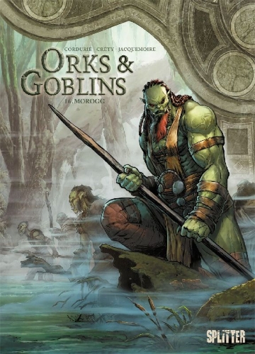 Buchcover und Innenansicht für das Buch: Orks & Goblins. Band 16