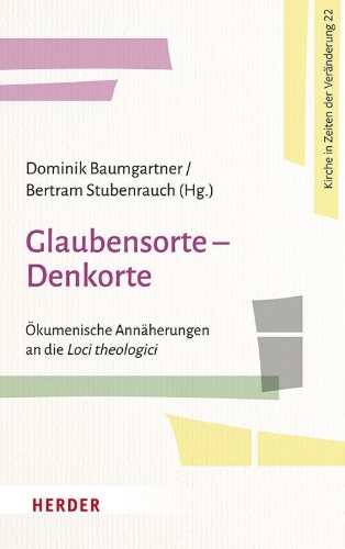 Buchcover und Innenansicht für das Buch: Glaubensorte - Denkorte