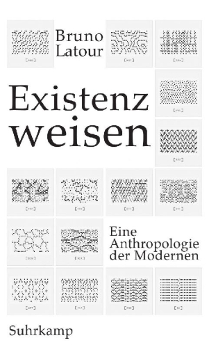 Buchcover und Innenansicht für das Buch: Enquêtes sur les modes d'existence. Une anthropologie des Modernes