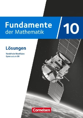 Buchcover und Innenansicht für das Buch: Fundamente der Mathematik - Nordrhein-Westfalen - Ausgabe 2019 - 10. Schuljahr
