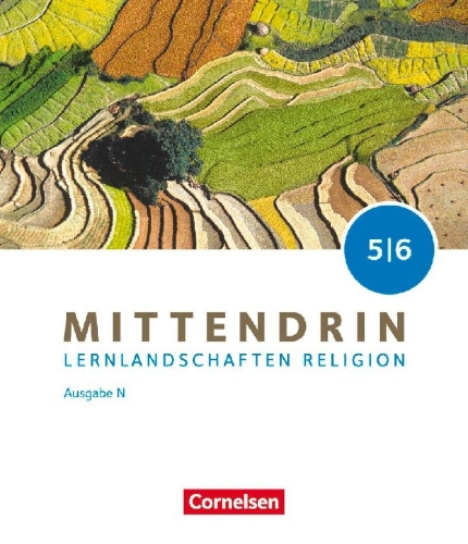 Buchcover und Innenansicht für das Buch: Mittendrin Band 1: 5./6. Schuljahr - Nordrhein-Westfalen - Schülerbuch