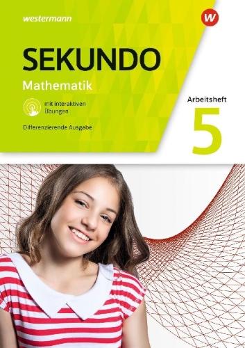 Buchcover und Innenansicht für das Buch: Sekundo. Arbeitsheft 5 mit interaktiven Übungen