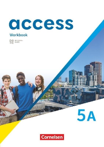 Buchcover und Innenansicht für das Buch: Access Band 5: Abschluss: 9. Schuljahr - Allgemeine Ausgabe 2022 - Workbook mit digitalen Medien