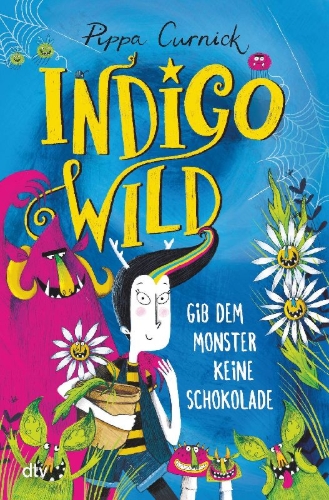 Buchcover und Innenansicht für das Buch: INDIGO WILDE AND THE CREATURES AT JELLYBEAN CRESCENT