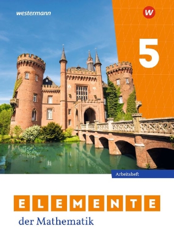Buchcover und Innenansicht für das Buch: Elemente der Mathematik SI - Arbeitsheft 5 mit Lösungen für Nordrhein-Westfalen