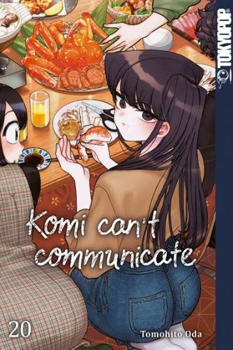 Buchcover und Innenansicht für das Buch: Komi can't communicate 20