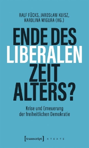 Buchcover und Innenansicht für das Buch: Ende des liberalen Zeitalters?