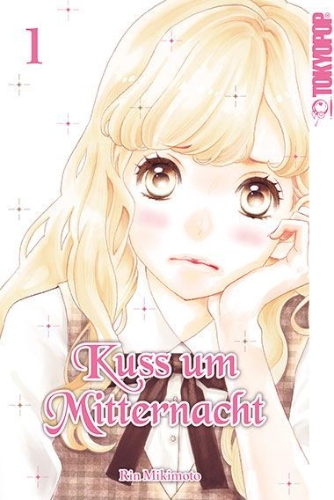 Buchcover und Innenansicht für das Buch: Kuss um Mitternacht 01