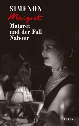 Buchcover und Innenansicht für das Buch: Maigret et l'affaire Nahour