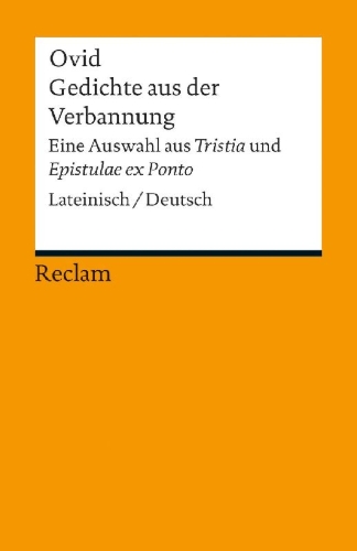 Buchcover und Innenansicht für das Buch: Gedichte aus der Verbannung