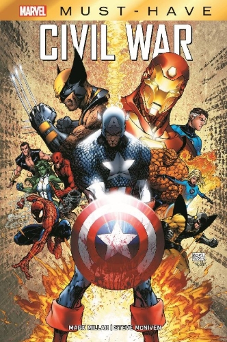 Buchcover und Innenansicht für das Buch: Civil War (2006) #1-#7