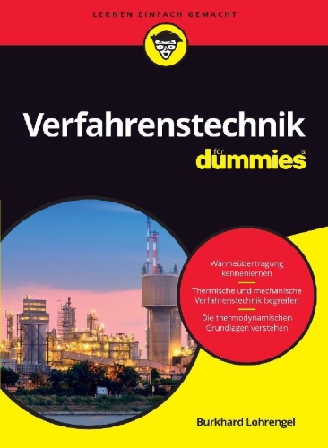 Buchcover und Innenansicht für das Buch: Verfahrenstechnik für Dummies