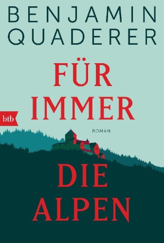 Buchcover und Innenansicht für das Buch: Für immer die Alpen
