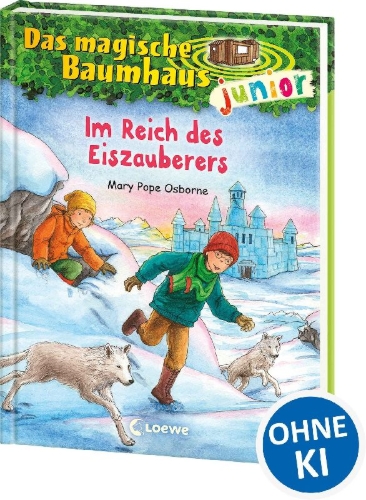 Buchcover und Innenansicht für das Buch: Winter of the Ice Wizard