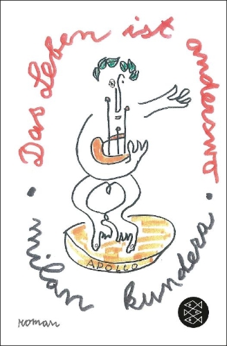 Buchcover und Innenansicht für das Buch: ¿ivot je jinde / La vie est ailleurs
