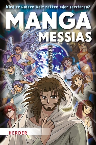 Buchcover und Innenansicht für das Buch: Manga Messias