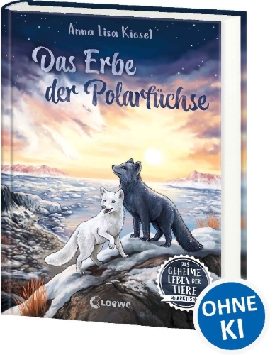 Buchcover und Innenansicht für das Buch: Das geheime Leben der Tiere (Arktis) - Das Erbe der Polarfüchse