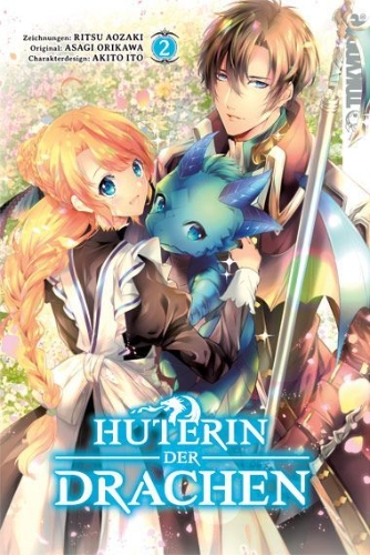 Buchcover und Innenansicht für das Buch: Hüterin der Drachen 02