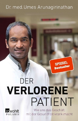 Buchcover und Innenansicht für das Buch: Der verlorene Patient