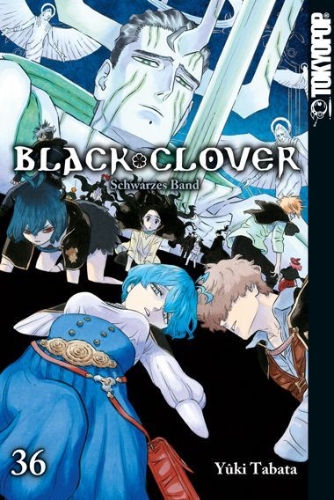 Buchcover und Innenansicht für das Buch: Black Clover 36