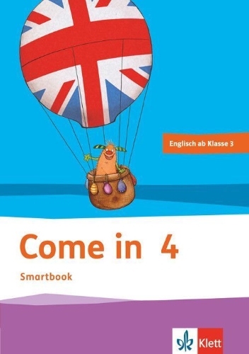 Buchcover und Innenansicht für das Buch: Come in 4. Activity Book Smartbook Klasse 4
