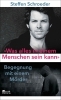 Buchcover und Innenansicht für das Buch: «Was alles in einem Menschen sein kann»