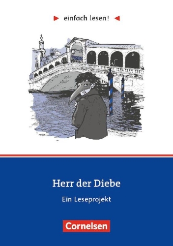 Buchcover und Innenansicht für das Buch: Einfach lesen! Niveau 1 - Herr der Diebe