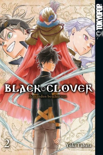 Buchcover und Innenansicht für das Buch: Black Clover 02