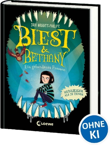 Buchcover und Innenansicht für das Buch: The Beast And The Bethany - Revenge of the Beast
