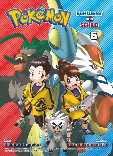 Buchcover und Innenansicht für das Buch: Pokémon - Schwert und Schild 06