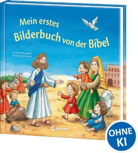 Buchcover und Innenansicht für das Buch: Mein erstes Bilderbuch von der Bibel